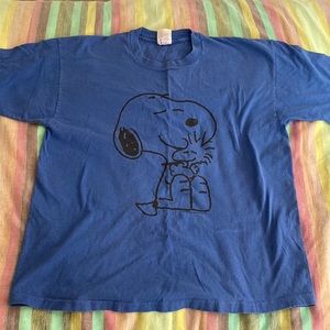 100% cotton XL peanuts t-shirt